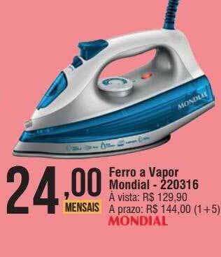 Berlanda Ferro a vapor mondial oferta