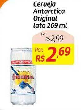 Comper Cerveja antarctica original lata oferta