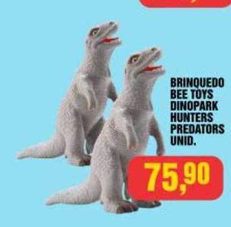 CoopBom Brinquedo bee toys dinopark hunters predators oferta