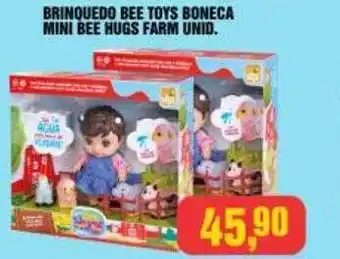 CoopBom Brinquedo bee toys boneca mini bee hugs farm oferta