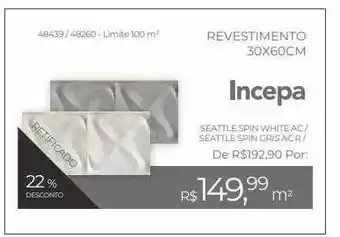 ABC da Construção Revestimento incepa 22% desconto oferta
