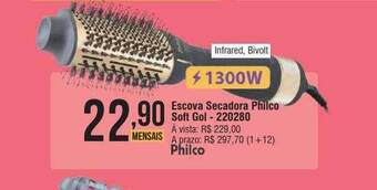 Escova secadora philco soft gol
