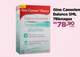 Gino canesten balance 5ml 7bisnagas
