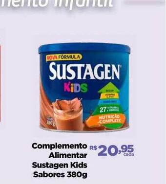 Farmácias Nissei Complemento alimentar sustagen kids sabores oferta