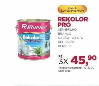 Rekolor pró renner