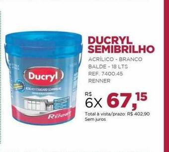 Ducryl semibrilho renner