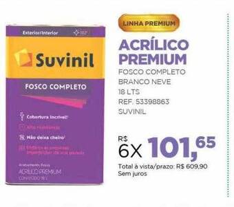 Redemac Acrílico premium suvinil oferta