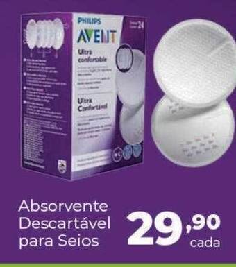 Drogarias Farmagnus Absorvente descartável para seios oferta
