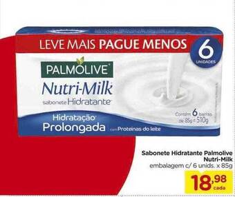 Carrefour Sabonete hidratante palmolive nutri-milk oferta