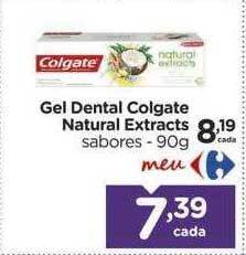 Carrefour Gel dental colgate natural extracts oferta