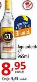 Akki Atacadista Aguardente 51 oferta