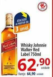 Akki Atacadista Whisky johnnie walker red label oferta