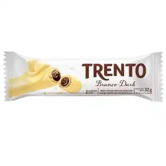 Almeida Mercados Chocolate trento branco dark 32g oferta