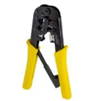 Alicate para crimpar rj11 rj45 em aço carbono - ecoline
