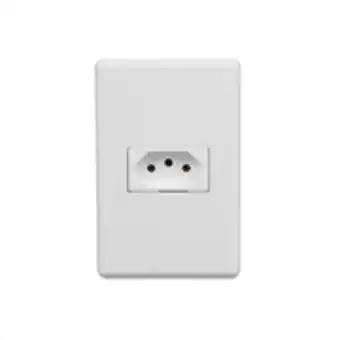 Ferreira Costa Conjunto de tomada de energia 2p+t 10a 250v stella branco - steck  oferta