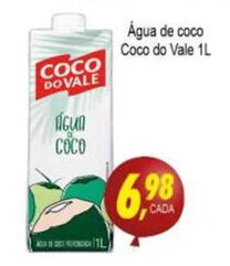 Agua de coco Coco Do Vale 1L