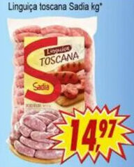 Linguica Toscana Sadia 1kg