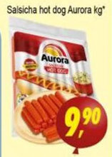 Salsicha Hot Dog Aurora 1kg