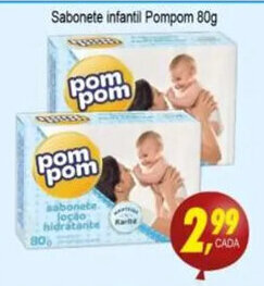 Sabonete Infantil Pom Pom 80g