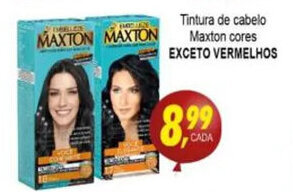 Kaçula Supermercados Tintura de Cabelo Maxton cores Exceto Vermelhos oferta