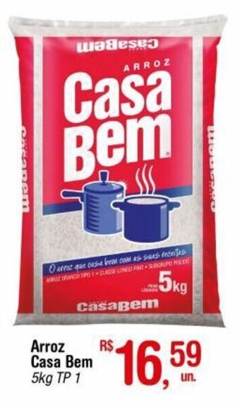 Arroz Casa Bem 5kg tipo 1