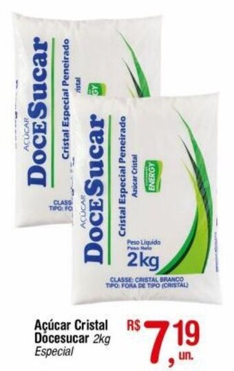 Fort Atacadista Acucar cristal DoceSucar 2kg oferta