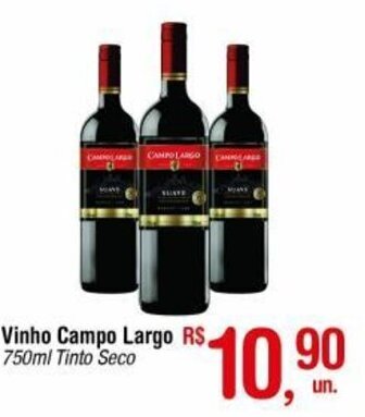 Fort Atacadista Vinho Campo Largo 750ml oferta