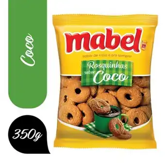São José Supermercados Biscoito rosquinha coco mabel pacote 350g oferta
