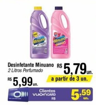Fort Atacadista Desinfetante Minuano 2L oferta