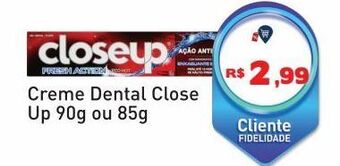 Creme dental close up 90g ou 85g