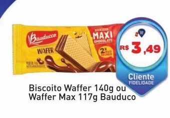 Tonin Superatacado Biscoito waffer 140g ou waffer max 117g bauduco oferta