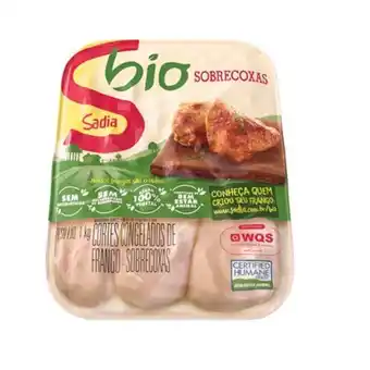 Imec Supermercados Sobrecoxa de frango sadia bio congelado 1kg oferta