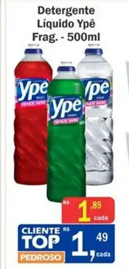 Detergente Liquido Ype Frag 500ml