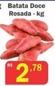 Batata Doce Rosada 1kg