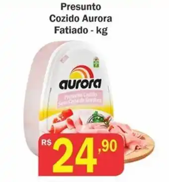Supermercados Pedroso Presunto Cozido Aurora Fatiado 1kg oferta