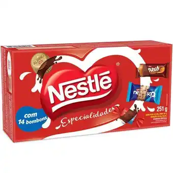 Bombom nestlé especialidades sortidos 251g