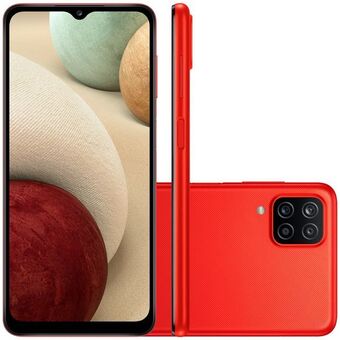 Gazin Smartphone samsung galaxy a12 6.5" octa core 64gb 4gb câmera quádrupla oferta