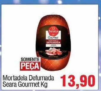 Spani Atacadista Mortadela Defumada Seara Gourmet 1kg oferta
