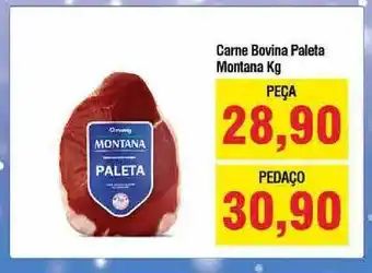 Spani Atacadista Carne Bovina Paleta Montana Peça Pedaço 1kg oferta