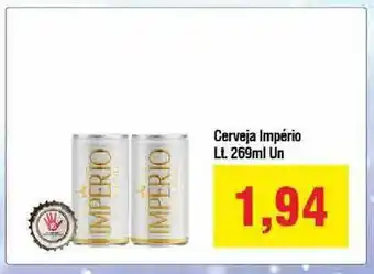 Spani Atacadista Cerveja Império 269ml un. oferta