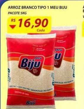 Assaí Atacadista Arroz branco tipo 1 meu biju oferta