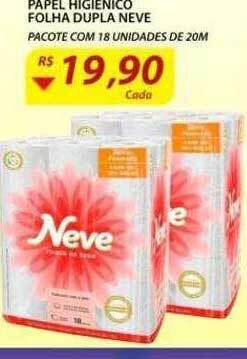 Assaí Atacadista Papel higiênico folha dupla neve oferta
