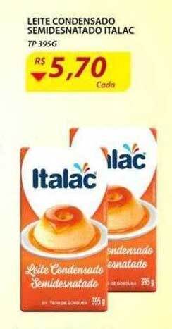 Assaí Atacadista Leite condensado semidesnatado italac oferta