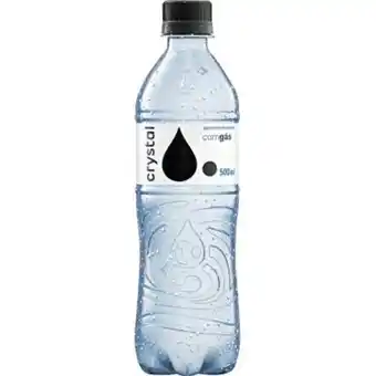 Atacadão Água mineral natural com gás pet 500ml - crystal oferta