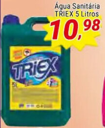 Amarelinha supermercados Agua Sanitaria Triex 5L oferta