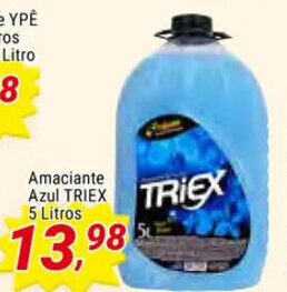 Amarelinha supermercados Amaciante Azul triex 5L oferta