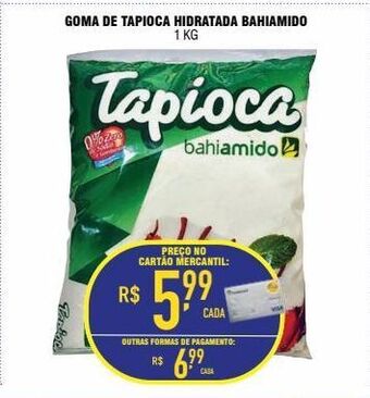 Mercantil Rodrigues Goma de tapioca hidratada bahiamido 1 kg oferta