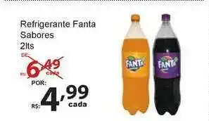 Super Luna Refrigerante Fanta Sabores 2L oferta