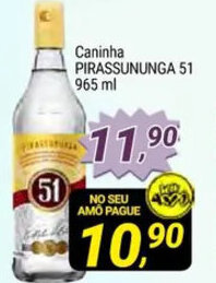 Caninha Pirassununga 51 965ml