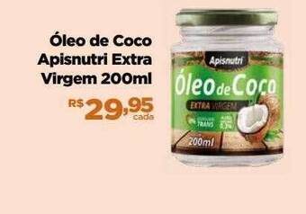 Farmácias Nissei Óleo de coco apisnutri extra virgem oferta